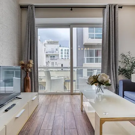 Stylish 1bedroom In The Heart Of St Julians 401 Lägenhet *