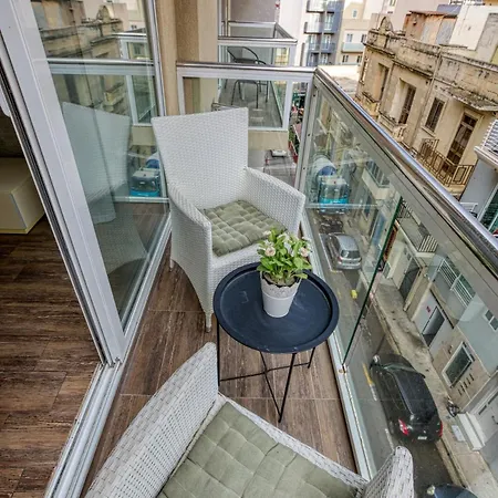 Apartment Stylish 1bedroom In The Heart Of St Julians 401 *